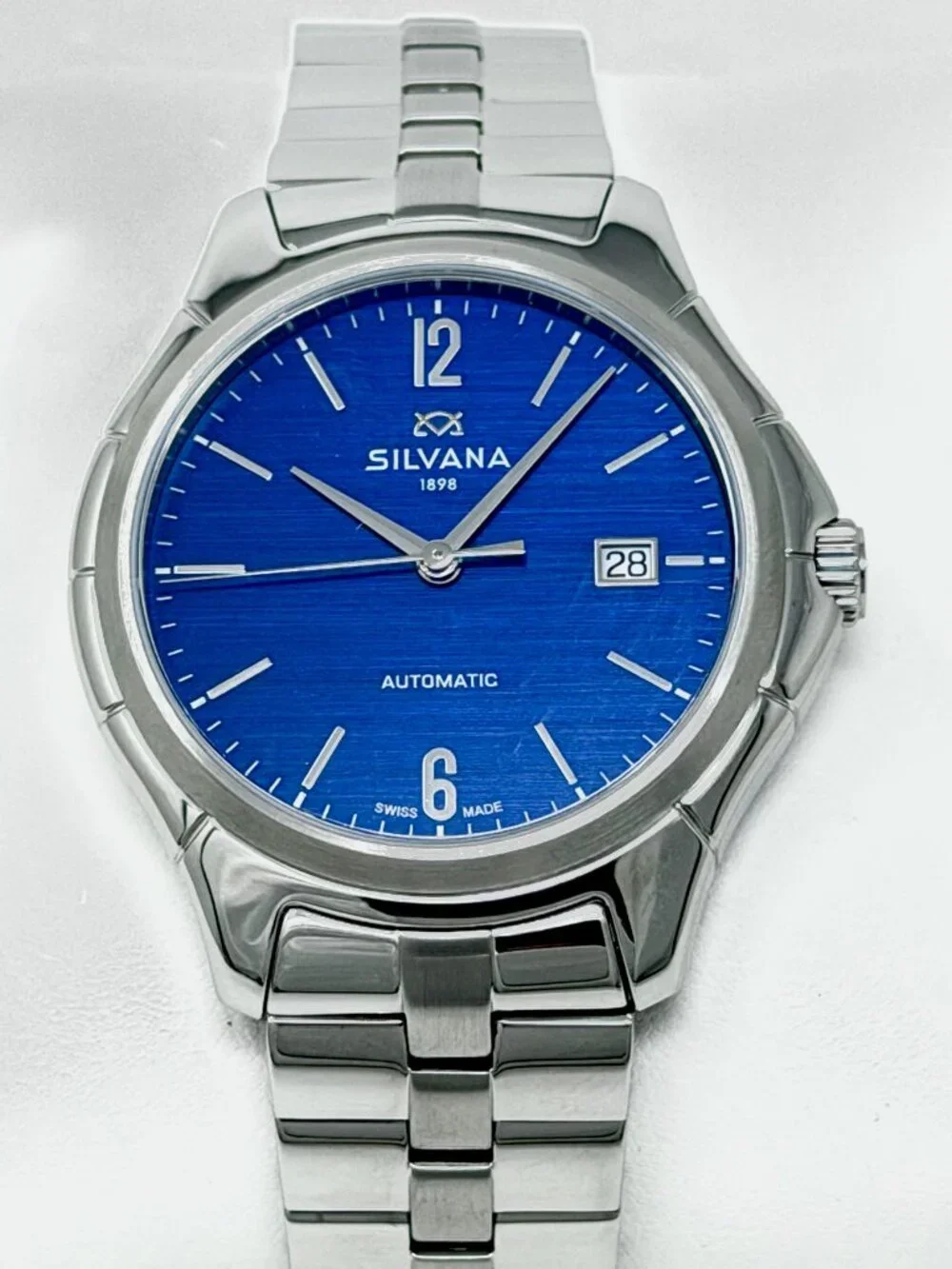 SILVANA STINGRAY SB41ASS28S285 41mm Blue Dial Automatic Swiss Men's Watch